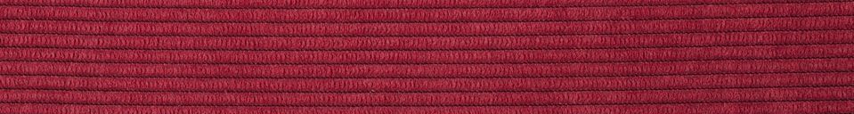 Benadrukte materialen Ridge Rib Rood Stoel