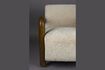 Miniatuur Robinson Fauteuil van Beige Fluweel 2