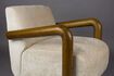 Miniatuur Robinson Fauteuil van Beige Fluweel 3