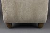 Miniatuur Robinson Fauteuil van Beige Fluweel 4