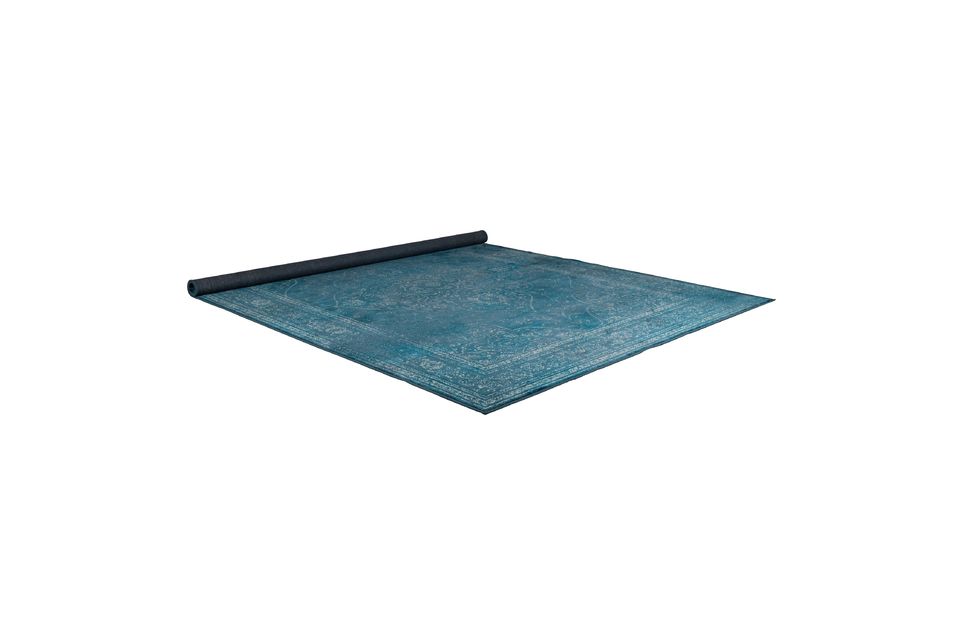 Robuust blauw tapijt - 15