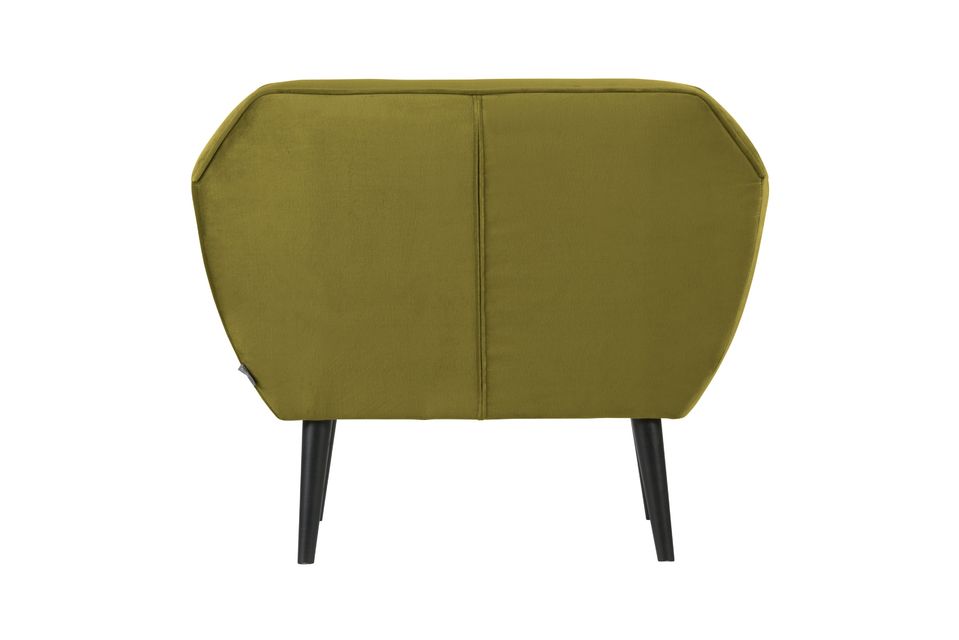 Deze variant van de Olive fauteuil is geïnspireerd op de vintage stijl van de jaren 50
