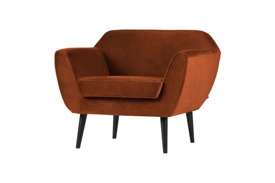 De moderne fauteuil van WOOD is een stuk dat niet onopgemerkt zal blijven