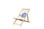 Miniatuur Rochette licht houten tuinstoel Productfoto