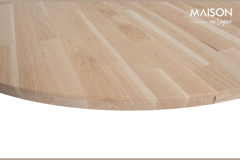 Het Tablo massief eiken tafelblad is de perfecte aanvulling op uw interieur