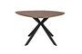 Miniatuur Ronde beige houten eettafel Chase Productfoto