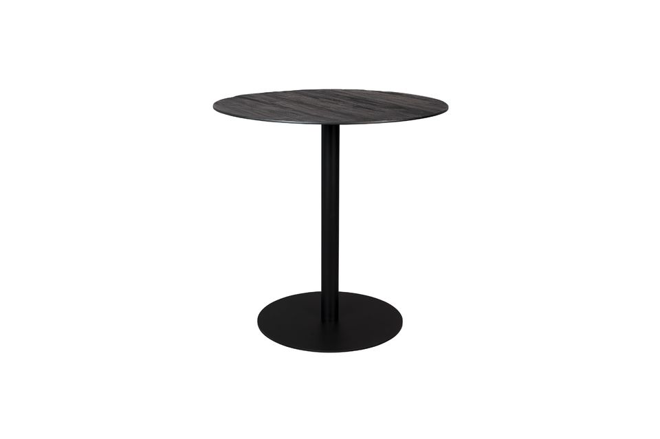 Ronde Bistro Braza tafel zwart - 7