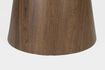 Miniatuur Ronde bruine houten eettafel Almira 6
