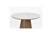 Miniatuur Ronde bruine houten eettafel Almira 3