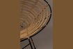 Miniatuur Ronde Kubu rotan stoel 9
