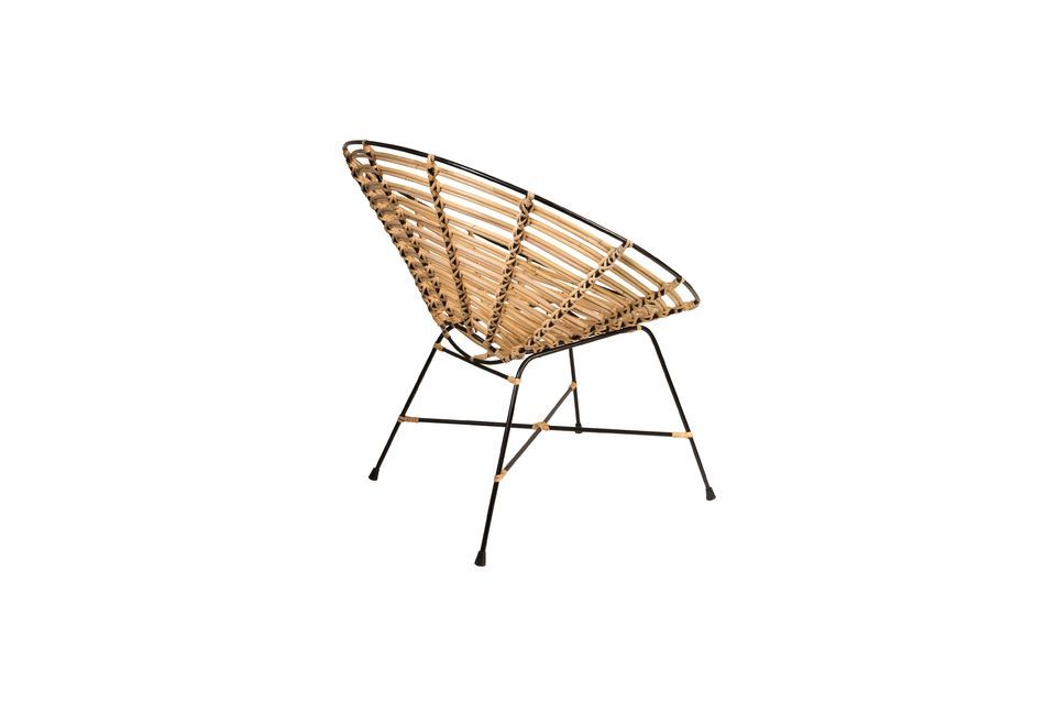 Ronde Kubu rotan stoel - 9
