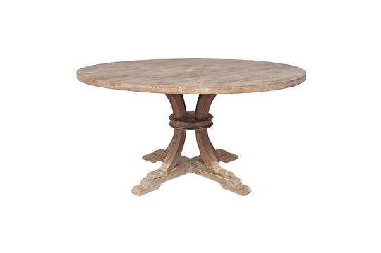 Ronde tafel in hout Valbelle Productfoto
