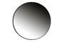 Miniatuur Ronde zwarte metalen spiegel Doutzen Productfoto
