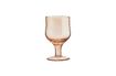 Miniatuur Rood gehamerd glas wijnglas Marto 1