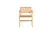 Miniatuur Rotan en houten stoel Gunn 3