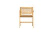 Miniatuur Rotan en houten stoel Gunn 5