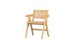 Miniatuur Rotan en houten stoel Gunn 1