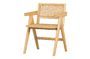 Miniatuur Rotan en houten stoel Gunn Productfoto