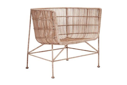 Rotan fauteuil beige Cuun Productfoto