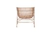 Miniatuur Rotan fauteuil beige Cuun 6