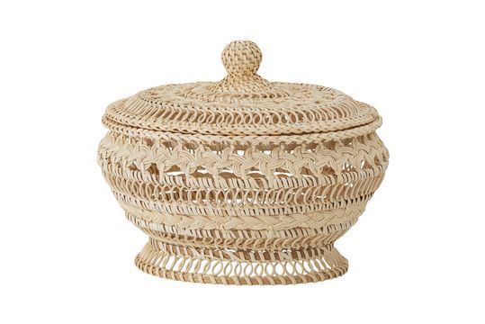 Rotan mand met deksel Nile