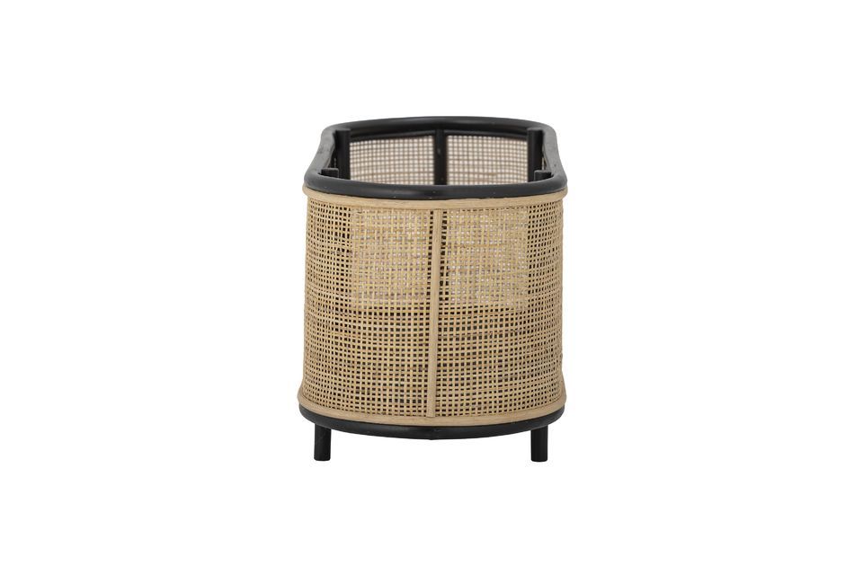 Aannemer verzonden String string Rotan plantenbak Ebbie Bloomingville - 70cm | Maison en Vogue