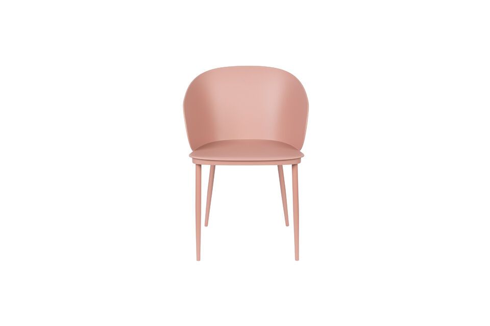 Roze Gigi-stoel White Label