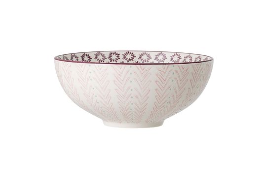Roze steengoed Maya Salade Bowl Productfoto