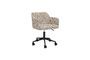 Miniatuur Rust beige stoffen fauteuil Productfoto