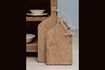 Miniatuur Rustiek taupe houten blad 4