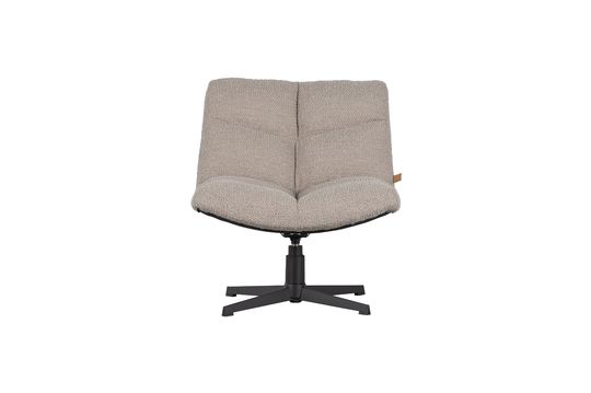 Sand Coloured Schapenvacht Effect Fauteuil Vinny Productfoto