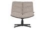 Miniatuur Sand Coloured Schapenvacht Effect Fauteuil Vinny Productfoto