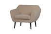 Miniatuur Sand schapenvacht effect fauteuil Rocco 5