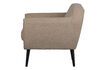Miniatuur Sand schapenvacht effect fauteuil Rocco 6