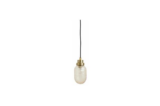 Satijnroze glazen hanglamp Productfoto