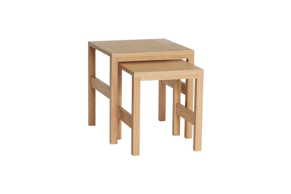Deze eigentijdse tafels onderscheiden zich door hun veelzijdigheid en elegantie