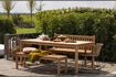 Miniatuur Set van 2 rotan stoelen Wings bruin 3