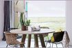 Miniatuur Set van 2 rotan stoelen Wings bruin 4