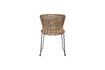 Miniatuur Set van 2 rotan stoelen Wings bruin 5