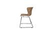Miniatuur Set van 2 rotan stoelen Wings bruin 6