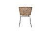 Miniatuur Set van 2 rotan stoelen Wings bruin 7