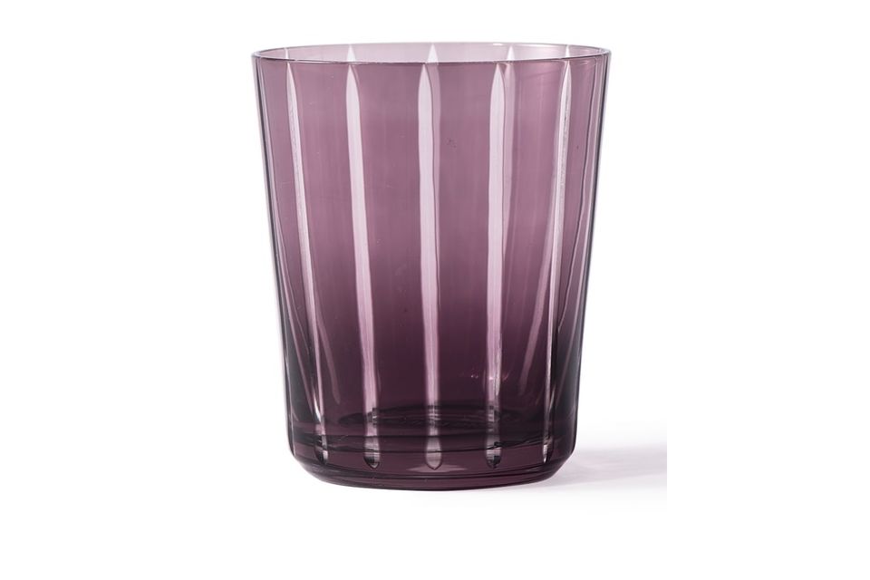 Set van 6 veelkleurige glazen met rond motief Tumbler - 4