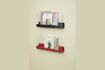 Miniatuur Shack zwart metalen wandplank 3