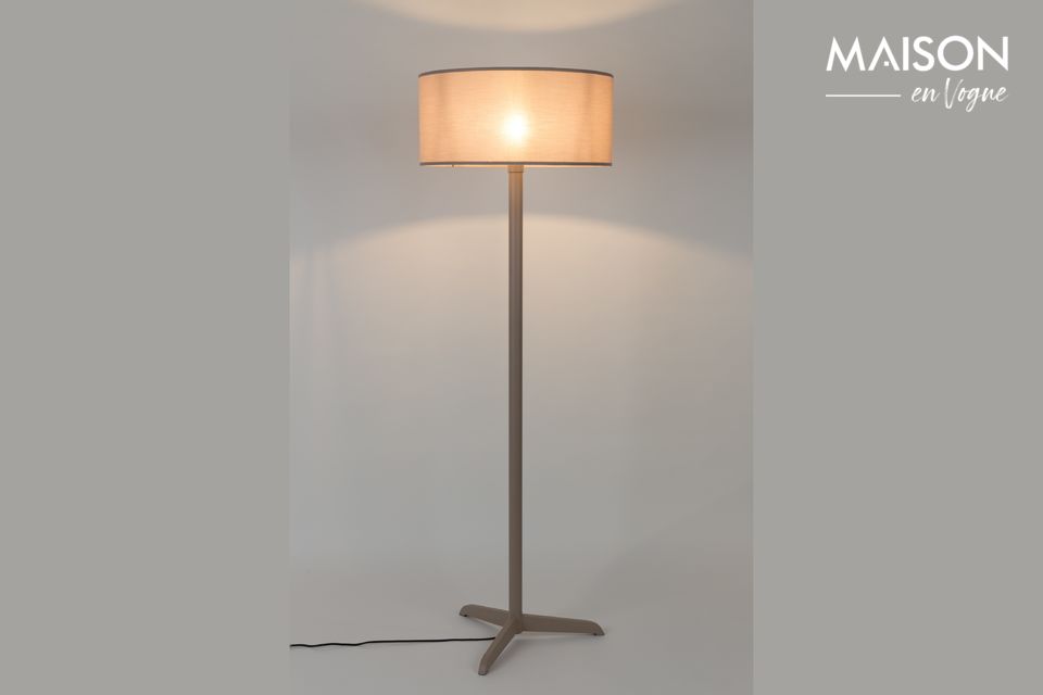 Shelby Taupe Vloerlamp Zuiver