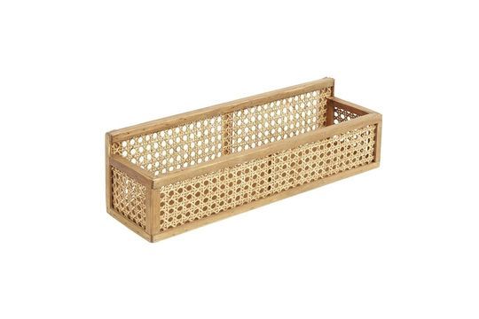 Shelfi-plank in geweven rotan Productfoto