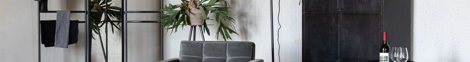 Benadrukte materialen Sir William vintage grijze loungestoel