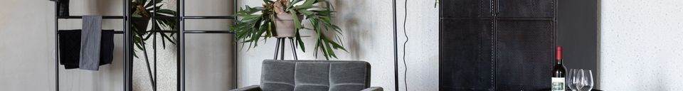 Benadrukte materialen Sir William vintage grijze loungestoel