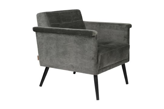 Sir William vintage grijze loungestoel Productfoto