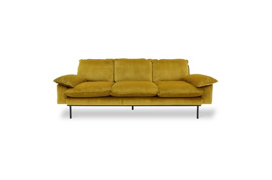 Sofa 3-zits Vez oker kleur Productfoto