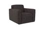 Miniatuur Sofa Bor 1 Zitplaats Antraciet Productfoto